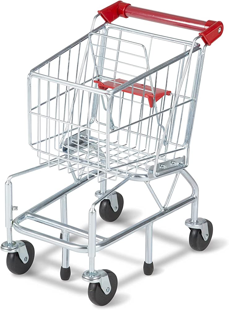 MELISSA & DOUG GROCERY SHOPPING CART