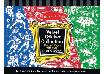 MELISSA & DOUG VELVET STICKERS BOY