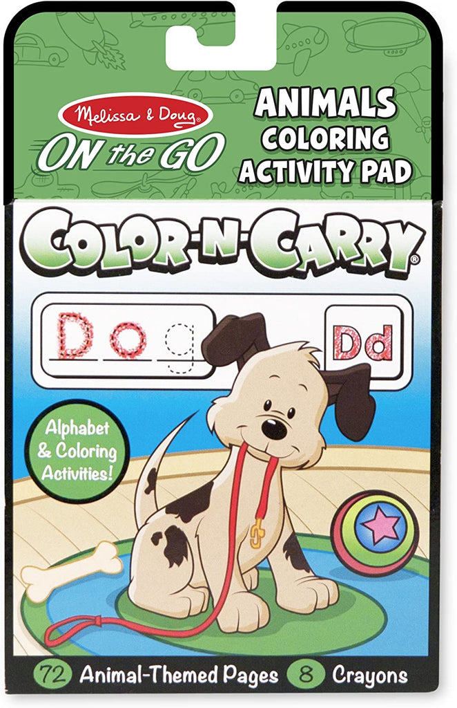 Melissa & Doug ON THE GO COLOUR N CARRY ANIMALS