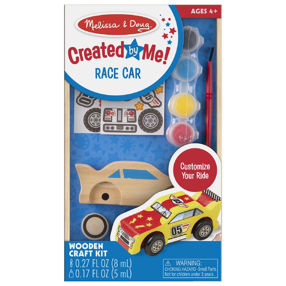 M & D WOODEN RACE CAR DYO