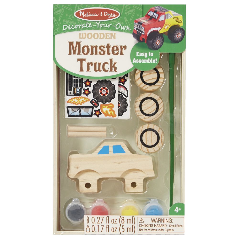 M&D WOODEN MONSTER TRUCK DYO