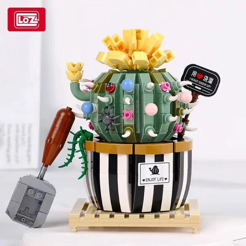 1246 LOZ MICRO PLANTS CACTUS