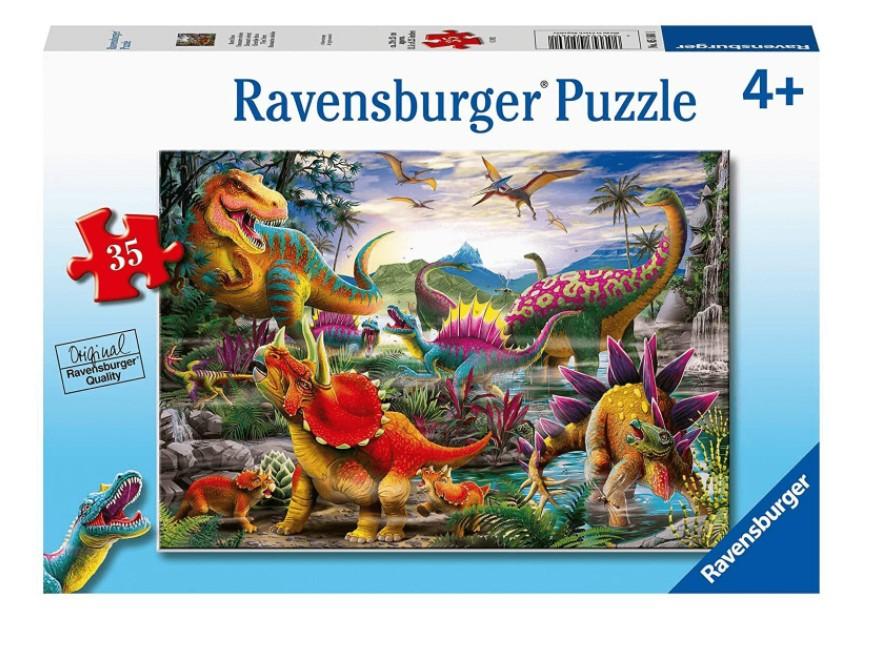 RAVENSBURGER T-REX TERROR 35PC