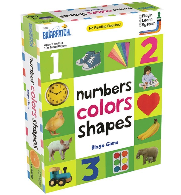 FIRST 100 NUMBERS SHAPES BINGO GAME