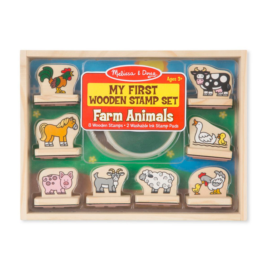 M&D MY FIRST STAMP SET FARM ANIMALS