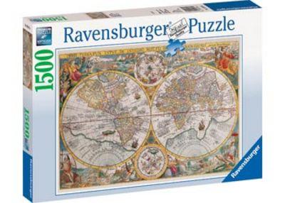 RAVENSBURGER HISTORICAL MAP PUZZLE 1500P