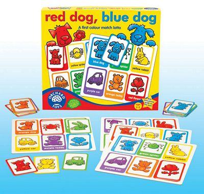 ORCHARD TOYS RED DOG BLUE DOG LOTTO