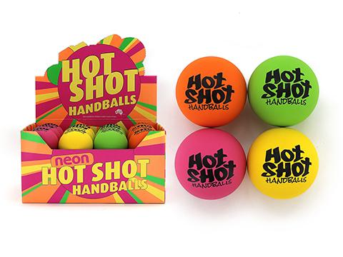 HOT SHOT HAND BALL - NEON ASST