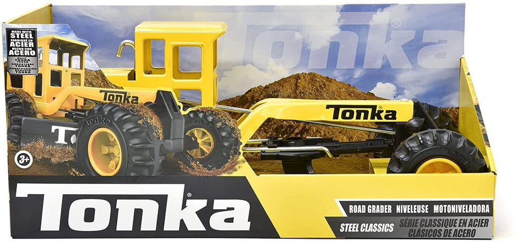 TONKA STEEL CLASSICS ROAD GRADER