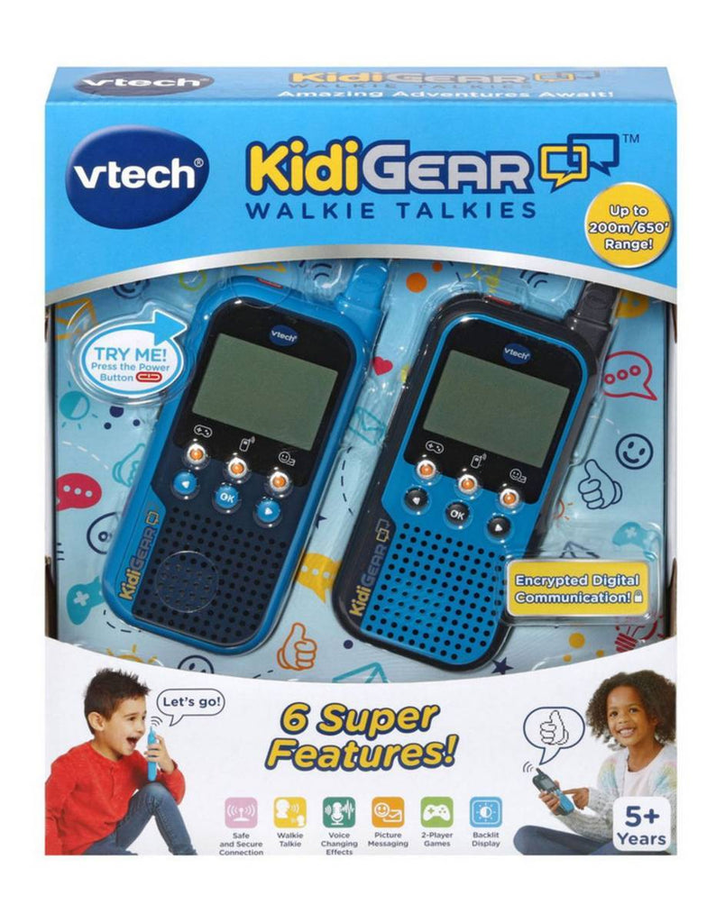 VTECH KIDI GEAR WALKIE TALKIES 200M