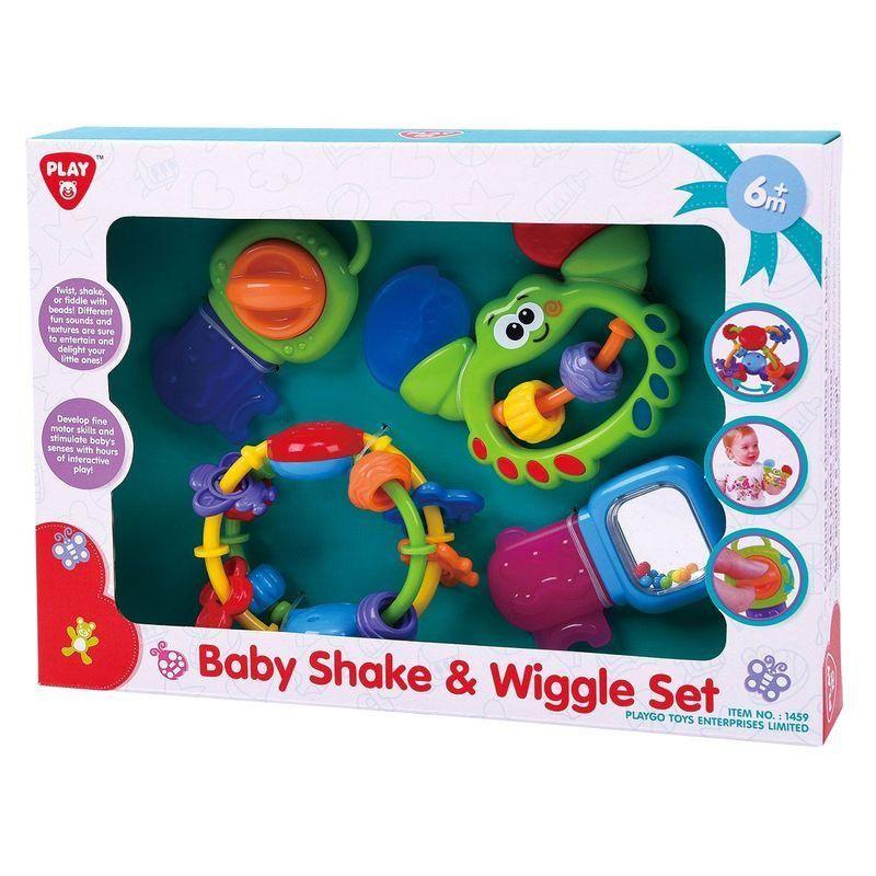 PLAYGO TOYS ENT. LTD. BABY SHAKE N WIGGLE SET