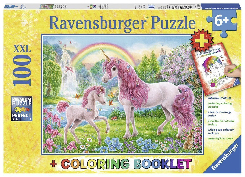 RAVENSBURGER MAGICAL UNICORN w COLOURIN