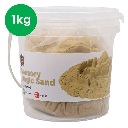 EC SENSORY MAGIC SAND 1KG TUB NATURAL