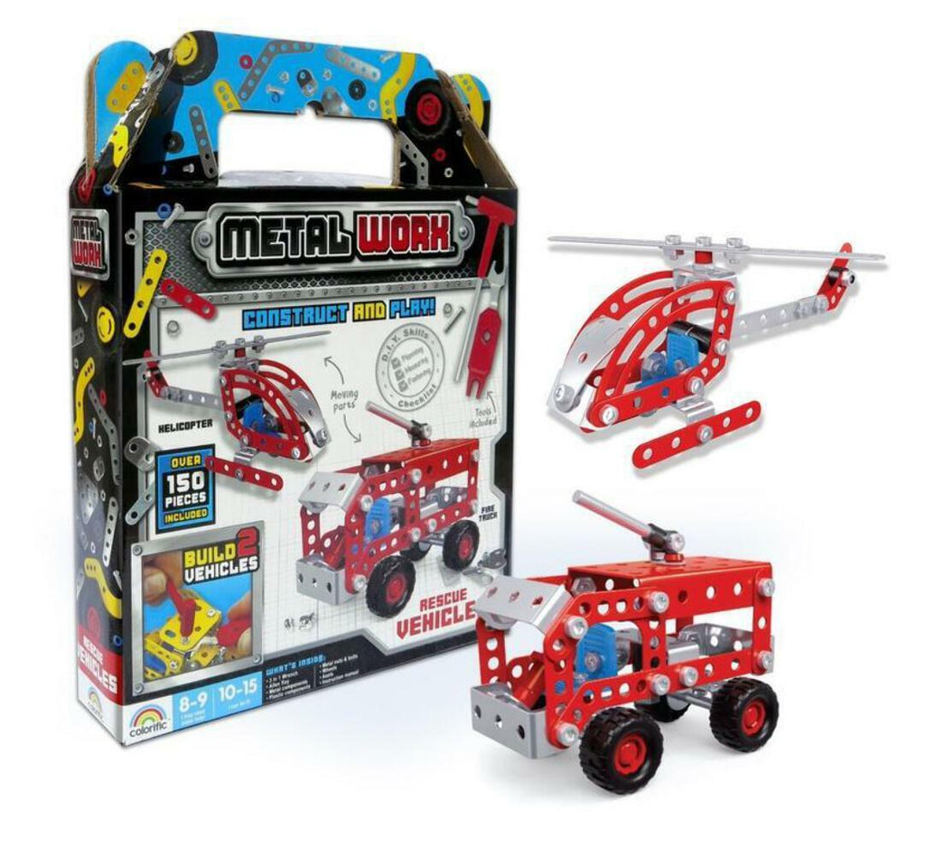 METAL WORX TWIN PACK RESCUE VEHICLES