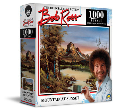 CROWN BOB ROSS SERIES 1000PC PUZZLE ASST