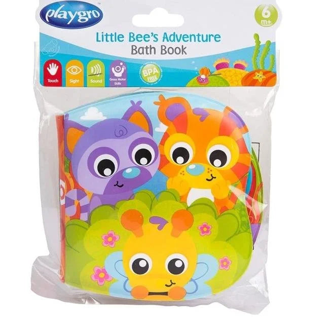 PLAYGRO BATH BOOK LITTLE BEES