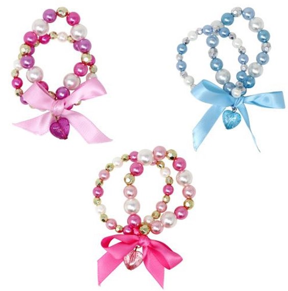 PINK POPPY SPARKLE PRINCESS BRACELET ASST