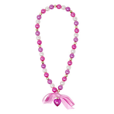 PINK POPPY SPARKLE PRINCESS NECKLACE ASST