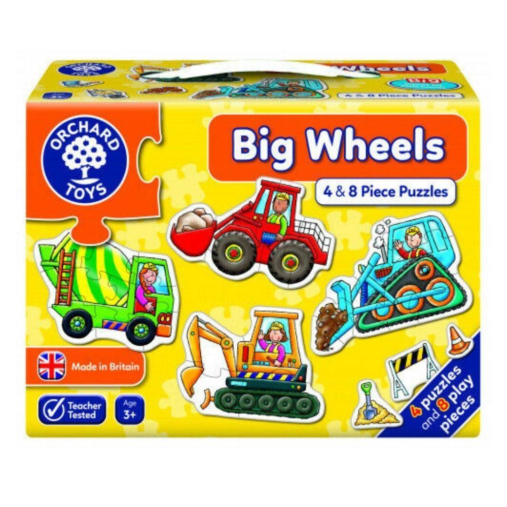 ORCHARD TOYS BIG WHEELS JIGSAW