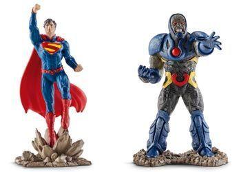 SCHLEICH SUPERMAN VS DARKSEID SCENERY PA