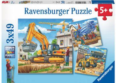 RAVENSBURGER CONSTRUCTION VEHICLE 3X49