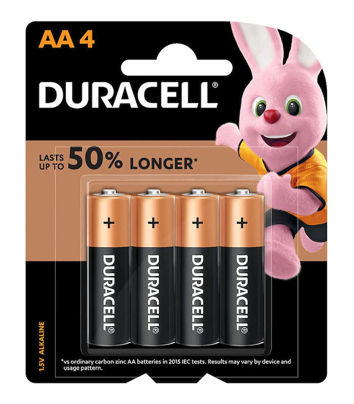 DURACELL COPPERTOP AA 4 PACK