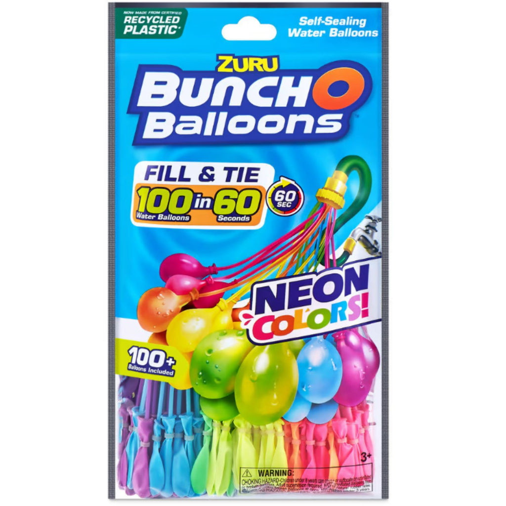 ZURU BUNCH O BALLOONS NEON SPLASH 3PK