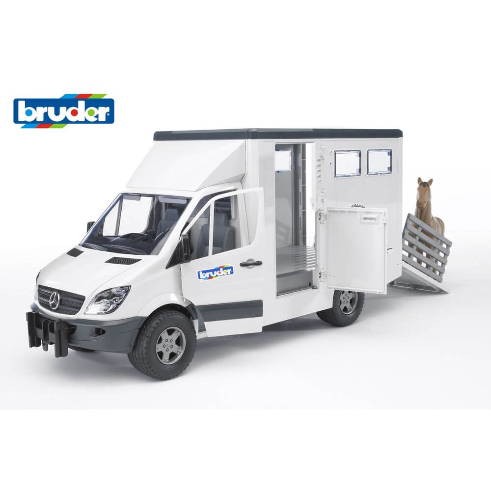 BRUDER MB SPRINTER HORSE TRANSPORTER