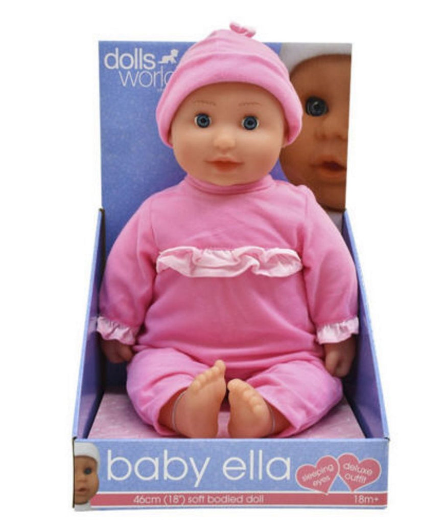 DOLLSWORLD BABY ELLA 46CM ASST