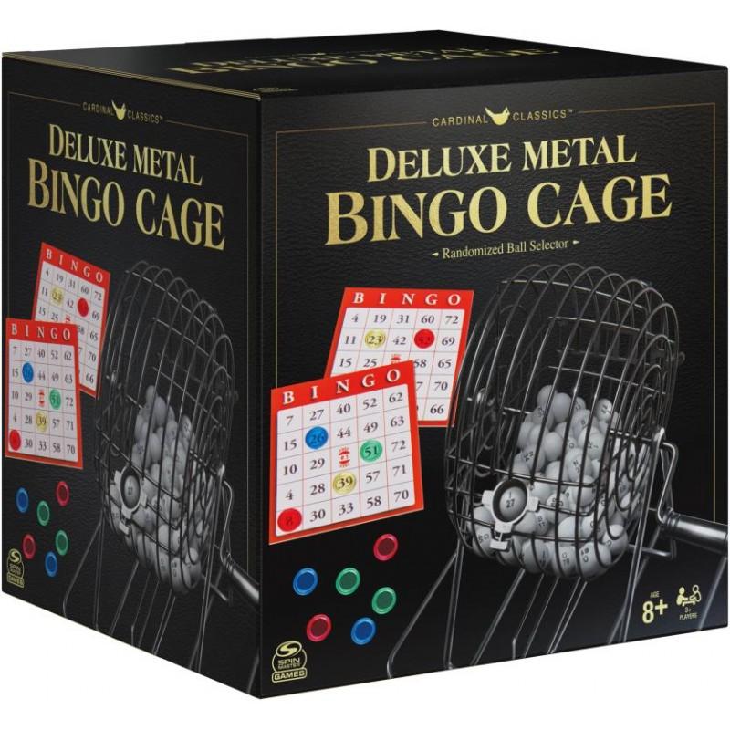 CLASSIC DELUXE METAL CAGE BINGO