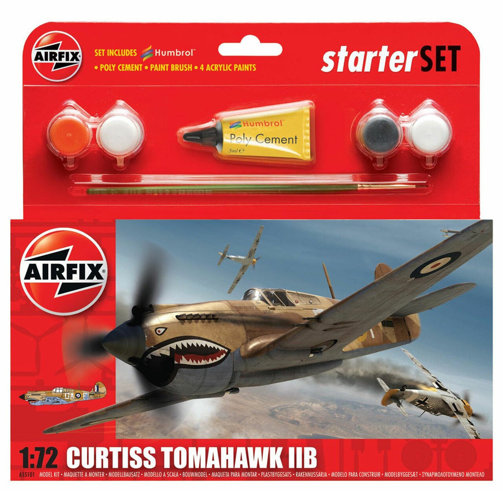 AIRFIX STARTER SET P40B 1:72