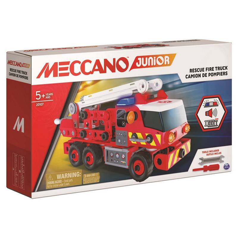 MECCANO JR RESCUE FIRE TRUCK