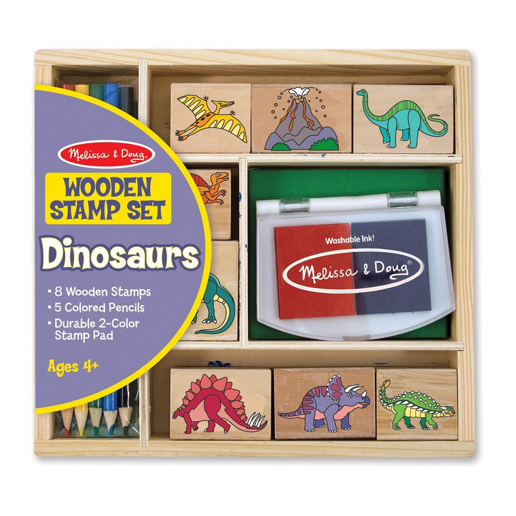 MND1633 MELISSA & DOUG DINOSAUR STAMP SET