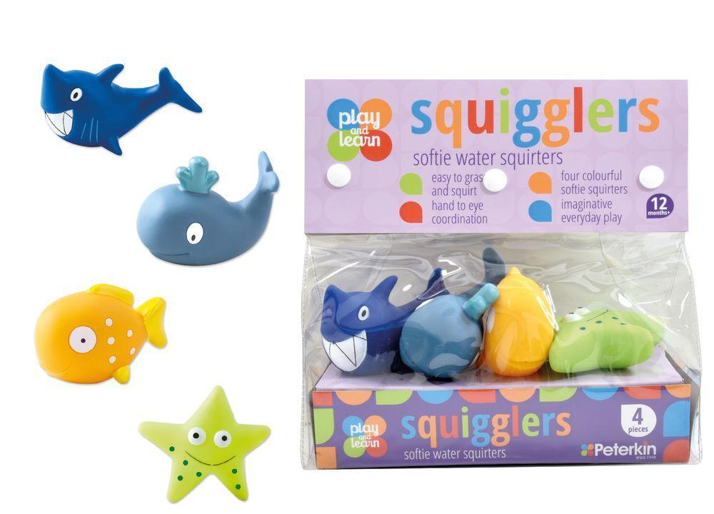 PLAY N LEARN SQUIGGLERS WATER SQUIRTERS