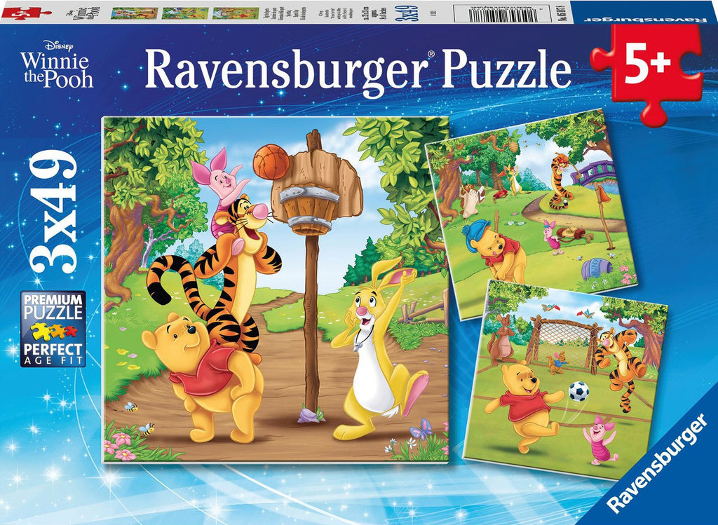 RAVENSBURGER DISNEY SPORTS DAYS 3X49PC