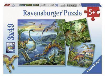 RAVENSBURGER DINOSAUR FASCINATION 3 X49