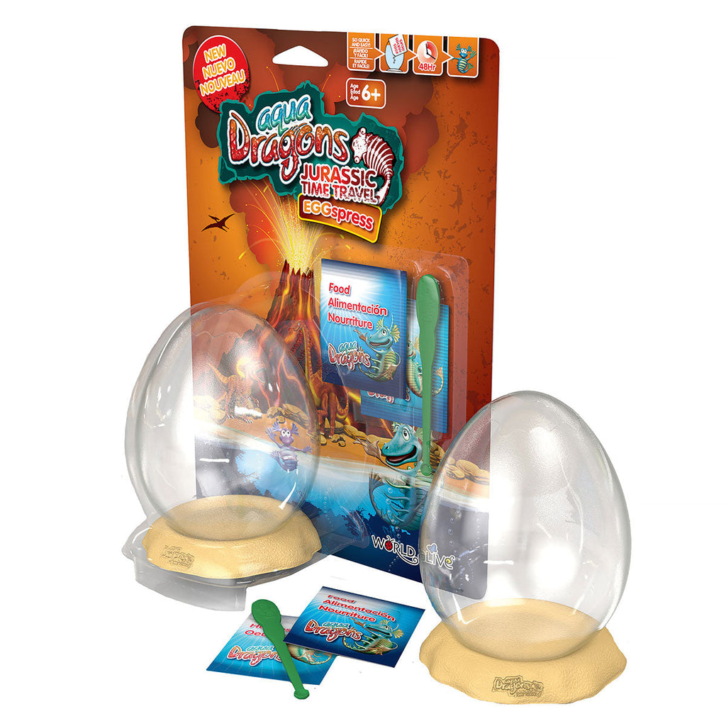 AQUA DRAGONS JURASSIC EGG SPRESS BLISTER