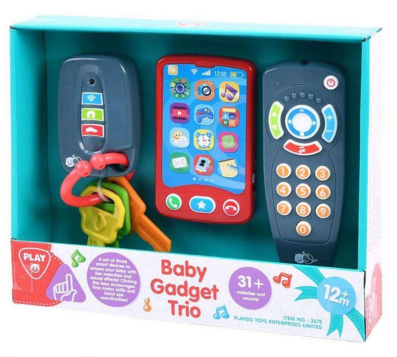 PLAYGO TOYS ENT. LTD. BABY GADGET TRIO BO