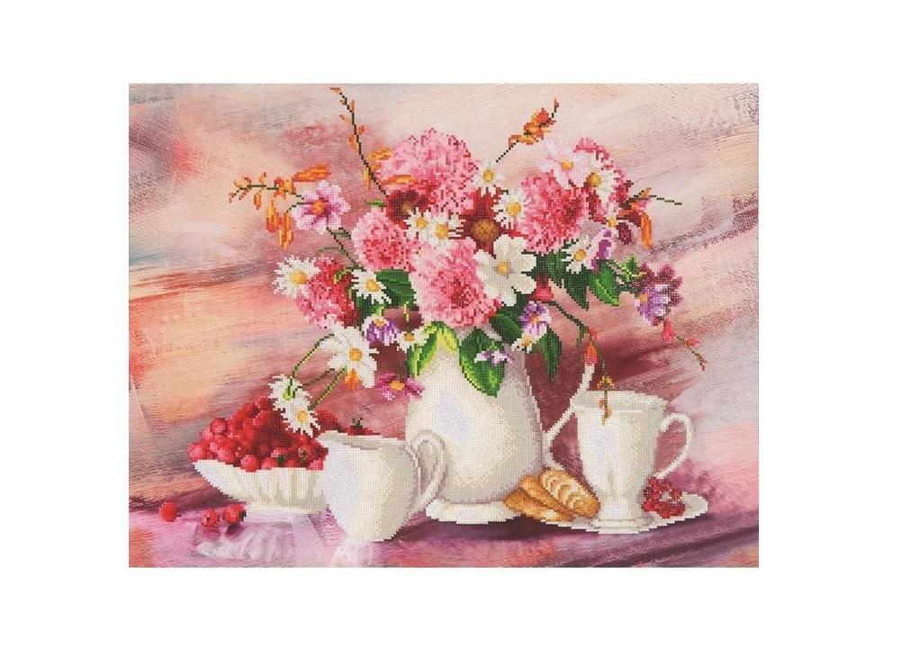 DIAMOND DOTZ ROMANTIC TEA TIME 72X56CM