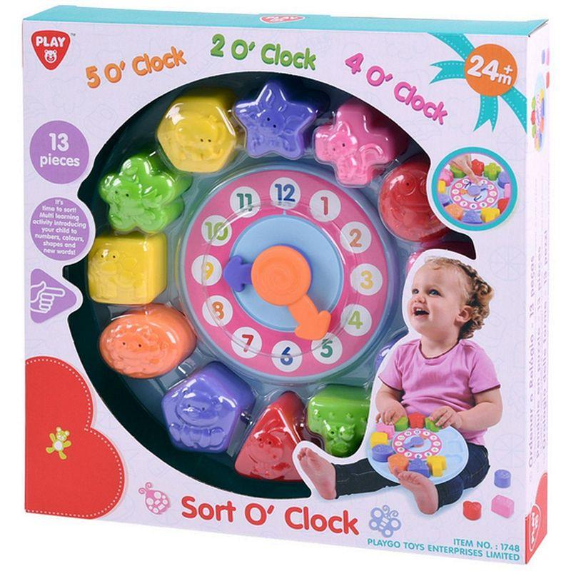 PLAYGO TOYS ENT. LTD. SORT O CLOCK