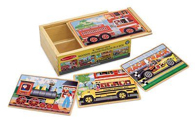 MELISSA & DOUG VEHICLES PUZZLE IN A BOX