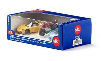 SI6313 SPORTS CARS N MOTORBIKE SET