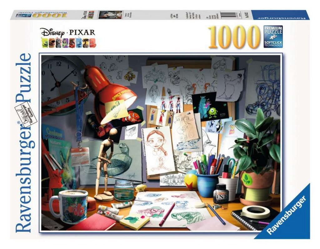 RAVENSBURGER DISNEY PIXAR ARTIST DESK