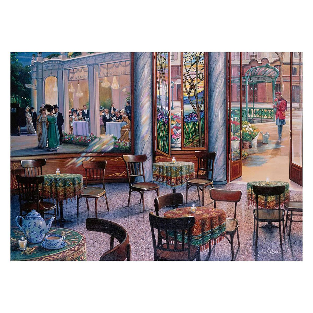 RAVENSBURGER A CAFE VISIT 1000PC