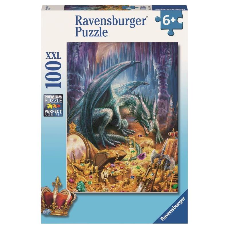 RAVENSBURGER DRAGONS TREASURE 100PC