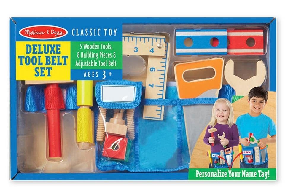 MELISSA & DOUG DELUXE TOOL BELT SET