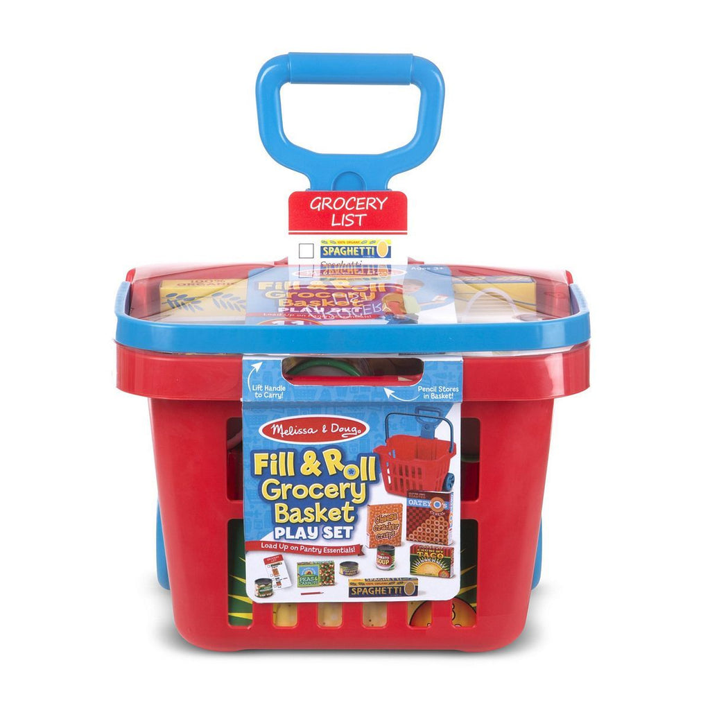 MELISSA & DOUG FILL N ROLL GROCERY BASKE