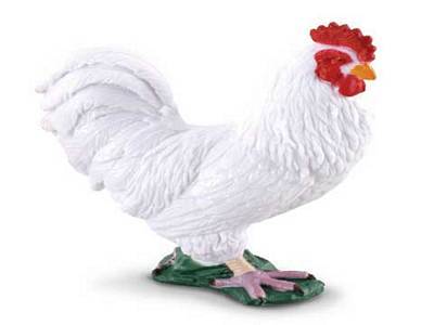 COLLECTA COCKEREL WHITE