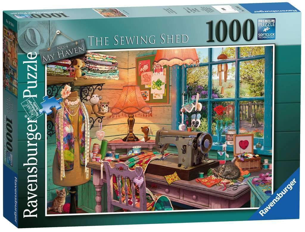 RAVENSBURGER MY HAVEN NO2 SEWING SHED