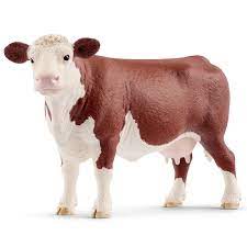 13867 SCHLEICH HEREFORD COW